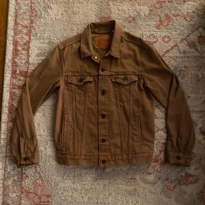 Levi’s Tan Denim Trucker Jacket